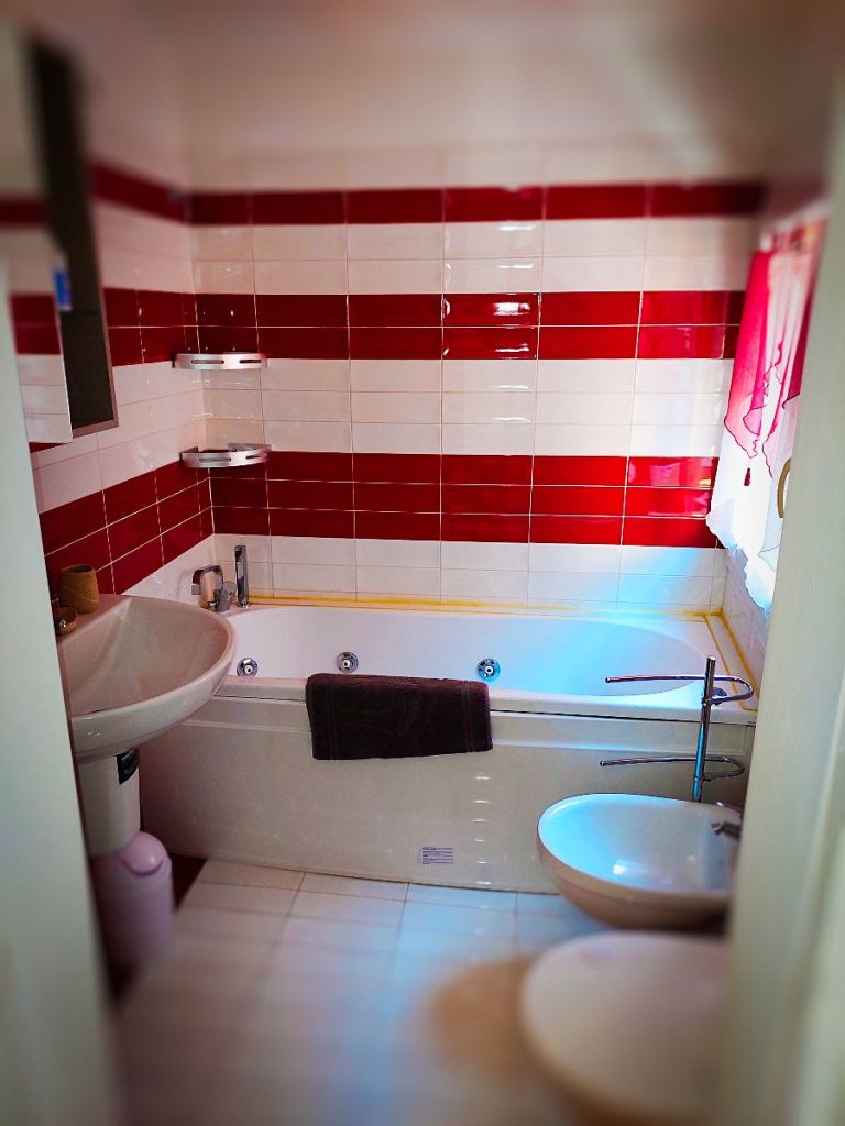 Bagno in camera bed and breakfast