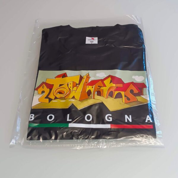 T Shirt maniche corte 2Towers Bologna› Nera - immagine 2