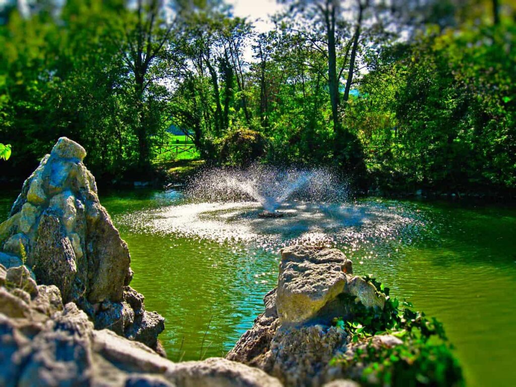 Laghetto dei Giardini Margherita a Bologna